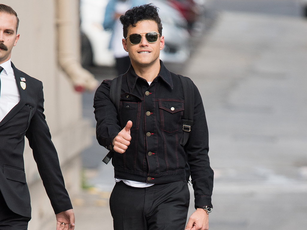 Rami Malek is seen at Jimmy Kimmel Live on Sept. 4, 2018. in Los Angeles, Calif.