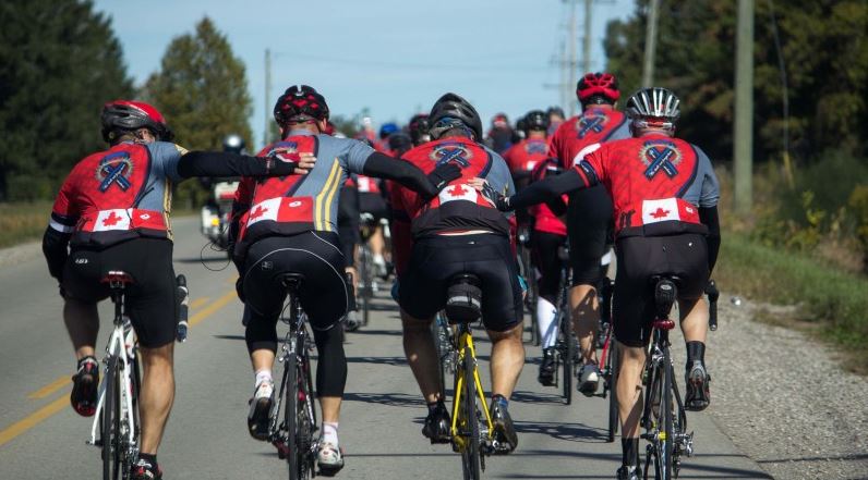 Local police officers hit the road for annual Ride to Remember - London |  Globalnews.ca
