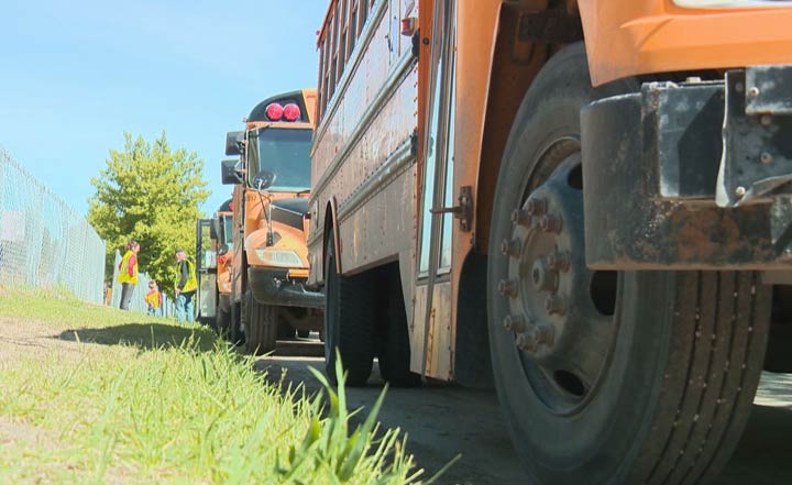 School buses will be a common sight as students fill Saskatoon area classrooms starting on Sept. 4.