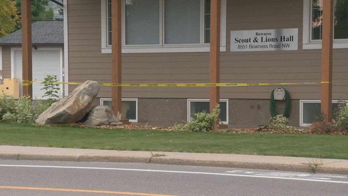A man was seriously injured after crashing into  Bowness Scout & Lions Hall in northwest Calgary early Saturday morning.
