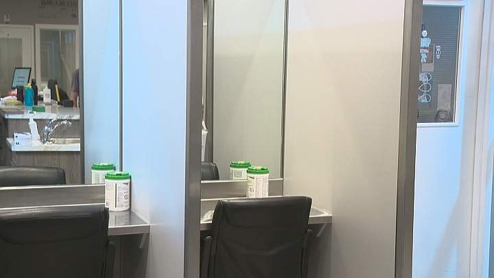 A file photo of Lethbridge's Supervised Consumption Services site.
