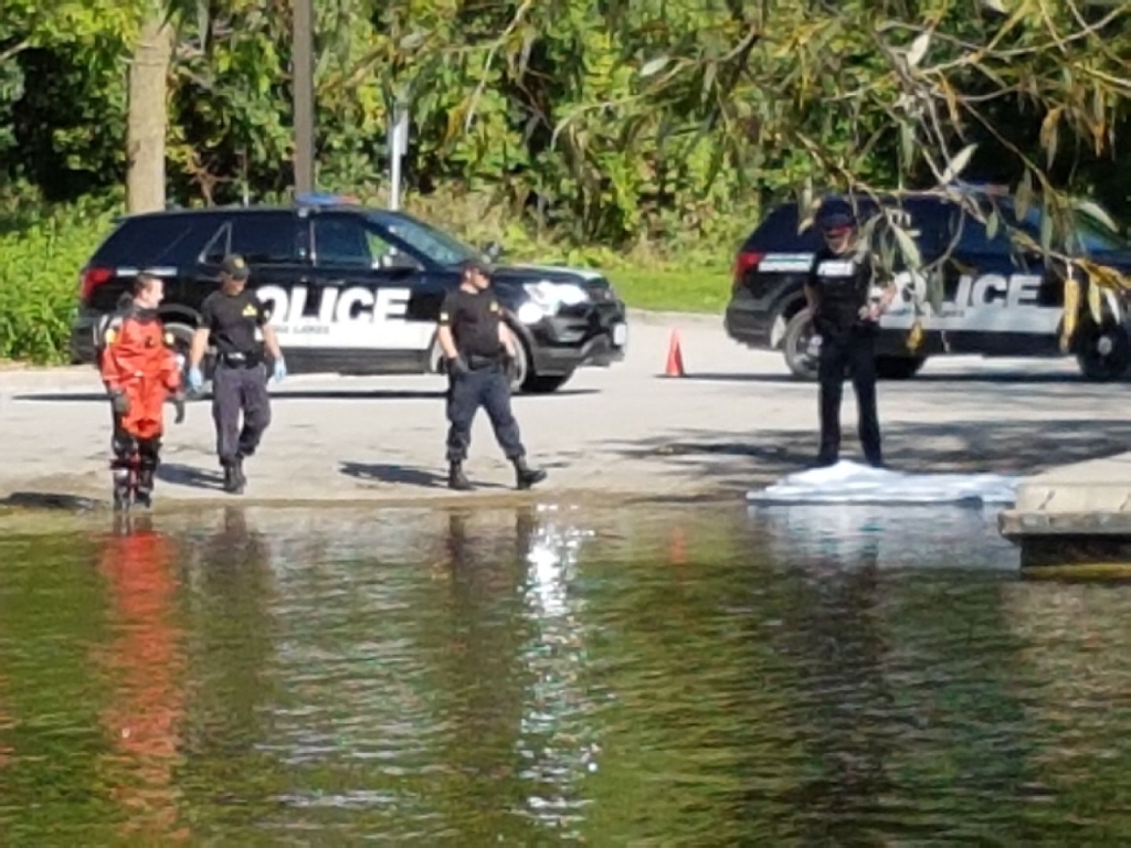 OPP divers recovered a body from the Scugog River in Lindsay on Sept. 17, 2018.