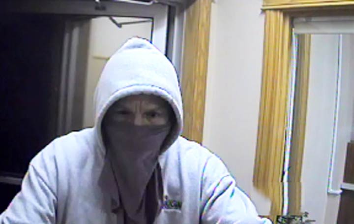 Saskatchewan RCMP have released this surveillance photo after two separate incidents involving ATM theft last week.