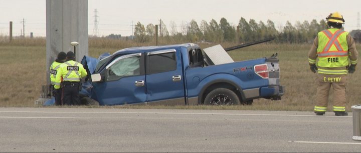 A man is dead after a single-vehicle collision on Stoney Trail on Sunday, police and EMS confirmed.