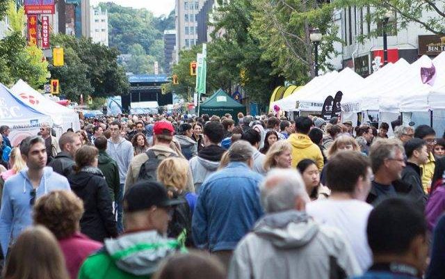 More than 200,000 people are expected to visit Supercrawl on James Street North over the next four days.