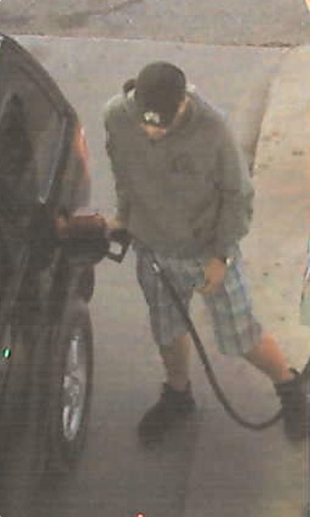 One of two suspects wanted in connection with a gas theft on Sept. 6 at 299 Wharncliffe Rd. N.