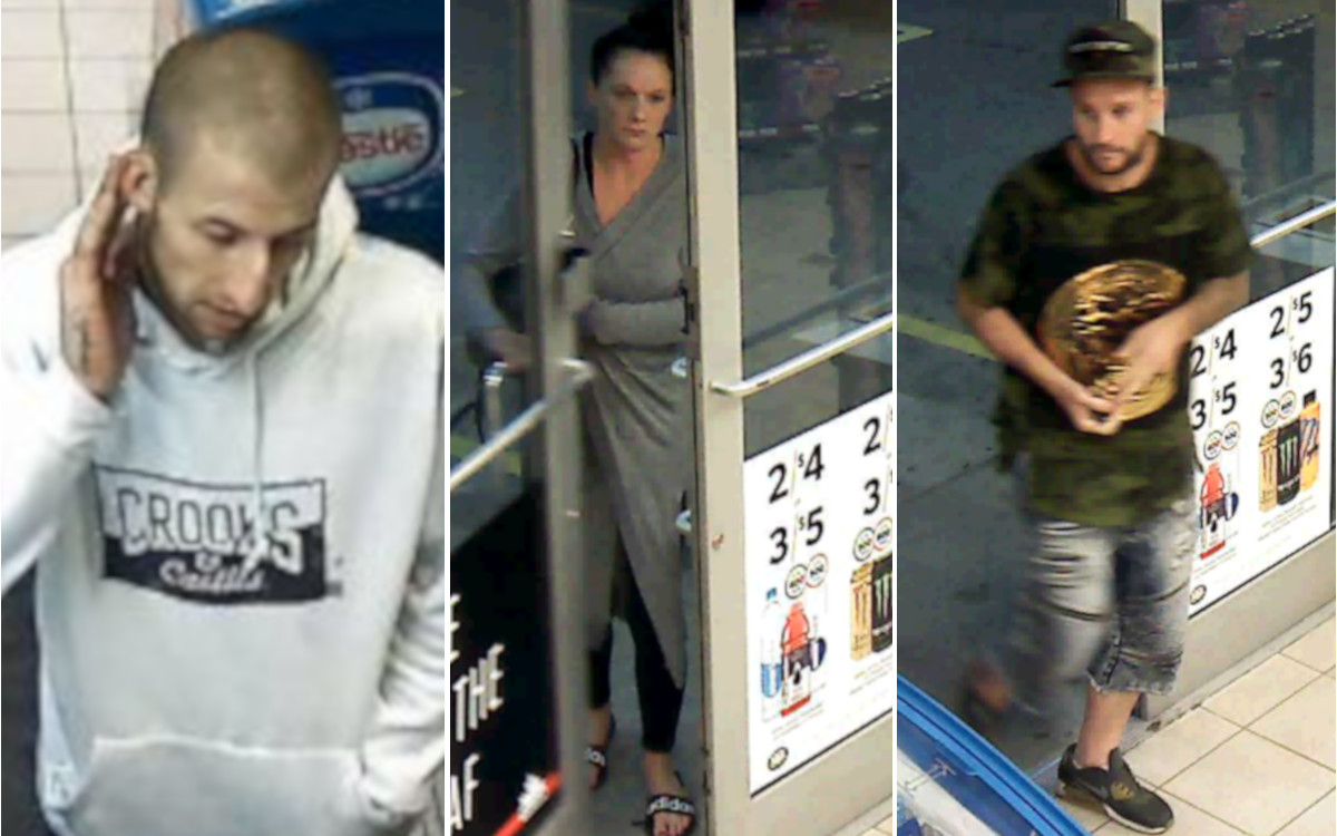 Waterloo police are looking to speak with these three individuals.