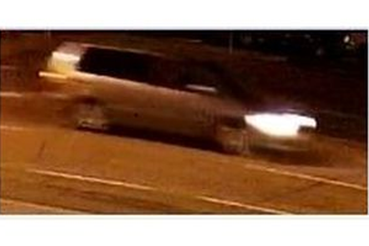 Surveillance image of the vehicle involved in a hit-and-run in Toronto's east end.