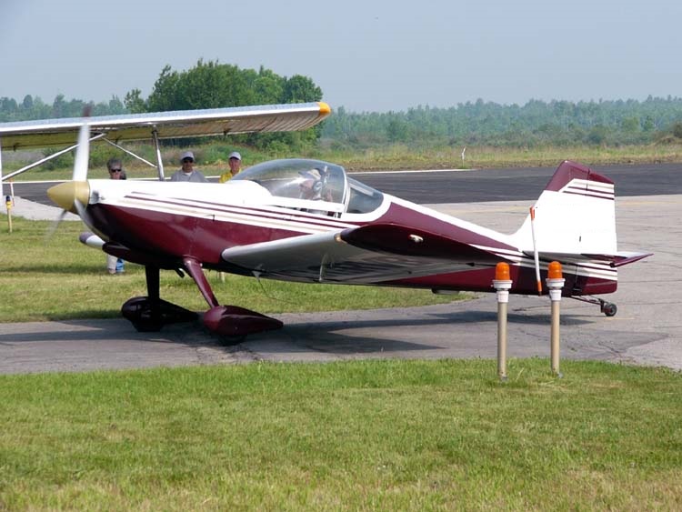 Crews were searching for a white, Van's RV-6 similar to this one. 