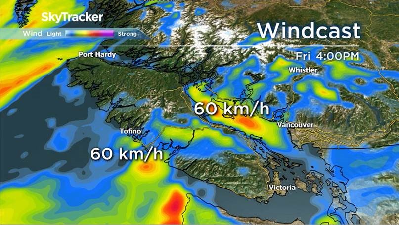 Break out the galoshes, the first Pacific storm of the season is here - image