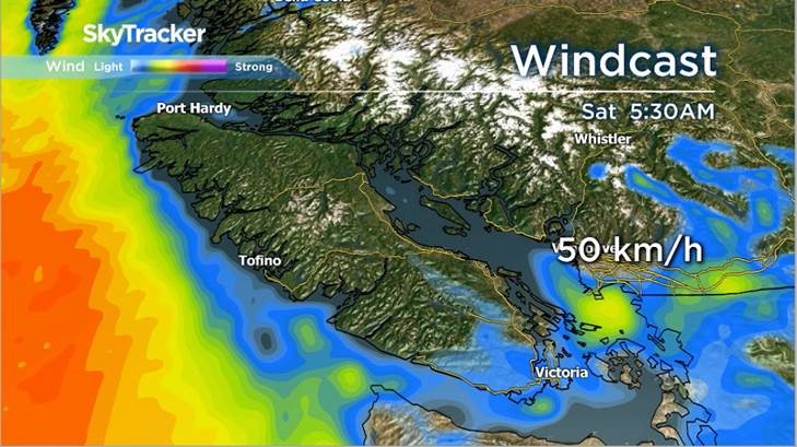Break out the galoshes, the first Pacific storm of the season is here - image