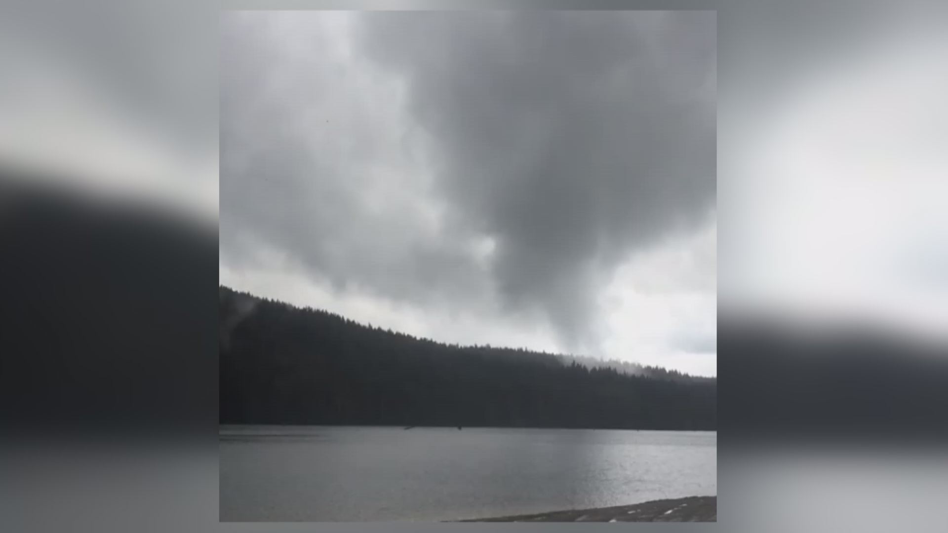 Video Shows Possible Rare Tornado Seen In Southern B.C. | Globalnews.ca