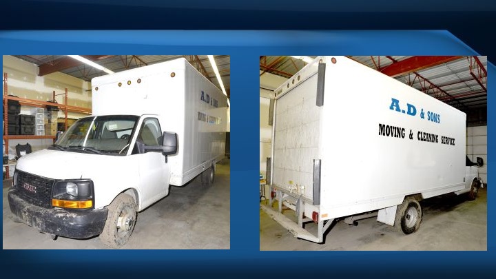 The RCMP are seeking tips about a white cube van in connection with their investigation into the discovery of a man’s body in a rural part of Strathcona County on Sept. 13, 2018.