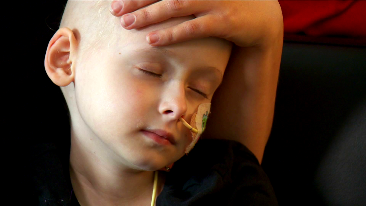 Sage, who turns eight on Friday, has lost her hair three times due to cancer treatment, but her mom says she’s only begun to care about it now that’s she’s older.