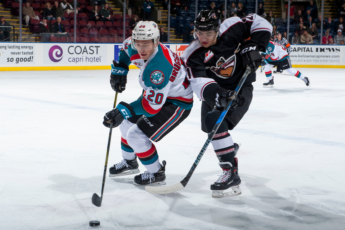 The Kelowna Rockets will host the Vancouver Giants this evening at Prospera Place. Game time is 7:05 p.m.