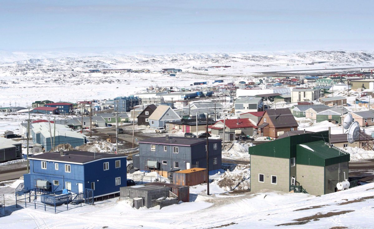 Iqaluit, Nunavut is shown in a Saturday, April 25, 2015 file photo.  