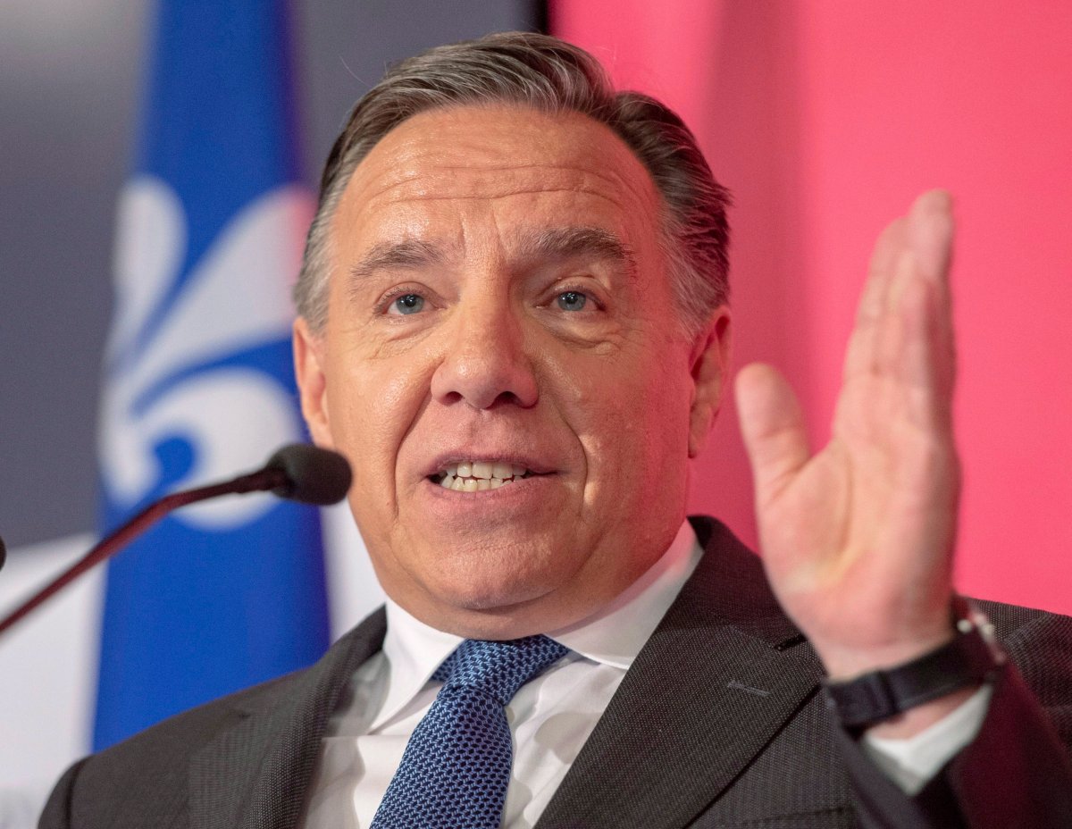 Unions are urging Premier-designate François Legault to raise the minimum wage to $15 an hour. Monday, Oct. 15, 2018.