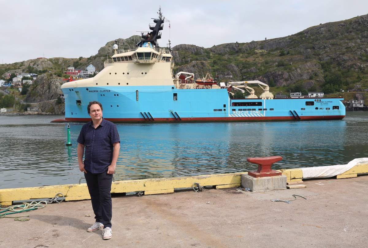 Mark Critch poses for a portrait on the south side of the harbour in St. John’s on Thursday, August 16, 2018.