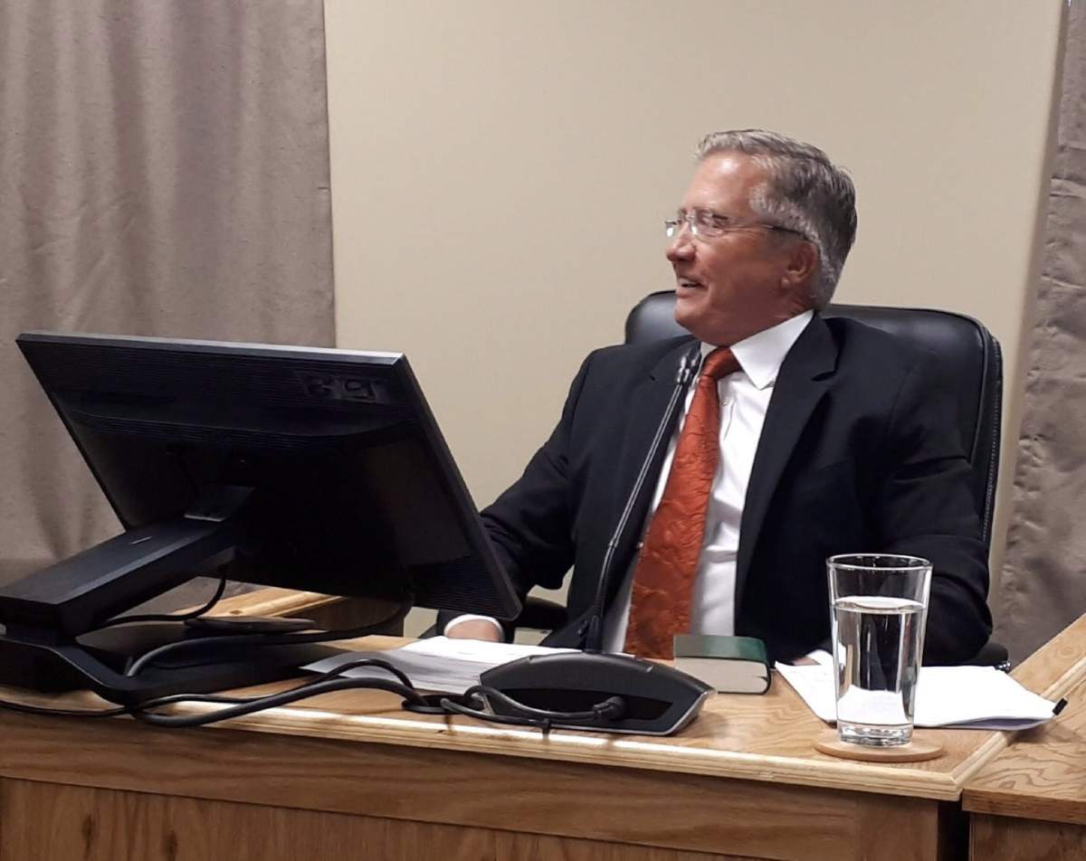 Former Newfoundland and Labrador premier Danny Williams testifies at the Muskrat Falls inquiry in St.John's, Monday, Oct.1, 2018. 