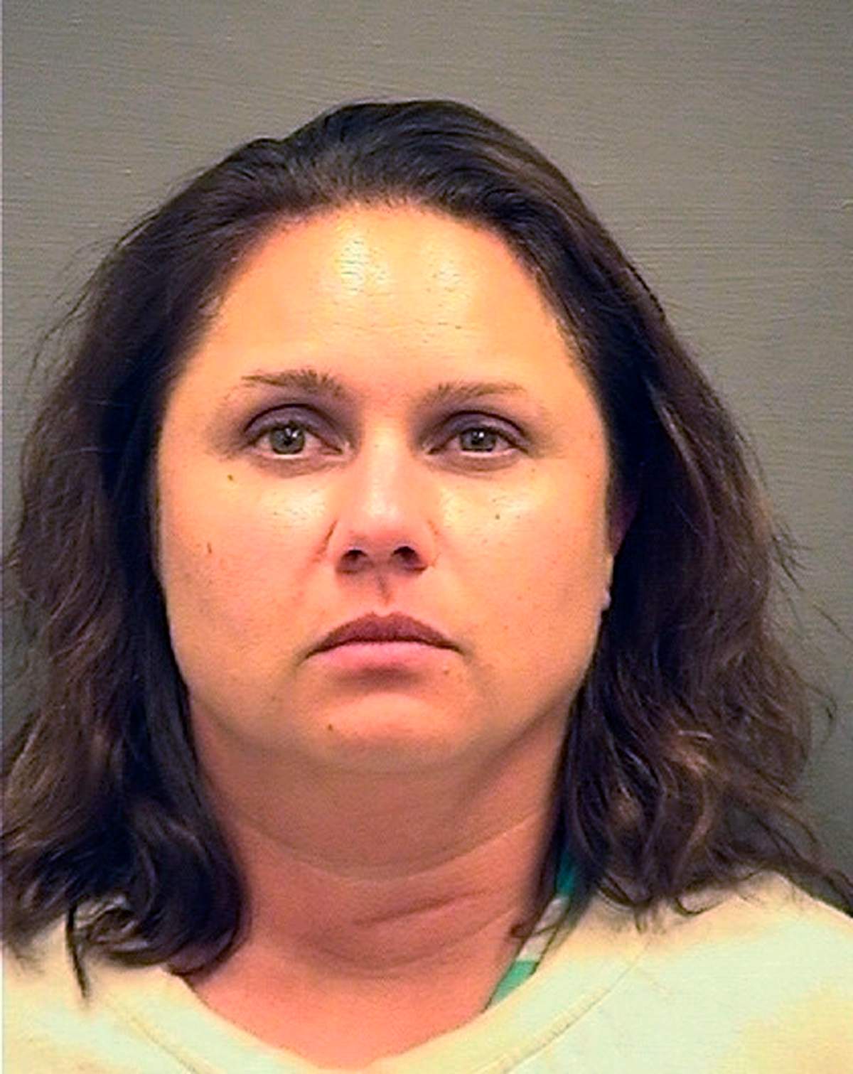 This image provided by the Alexandria Sheriff Department shows a mug shot of Natalie Mayflower Edwards.