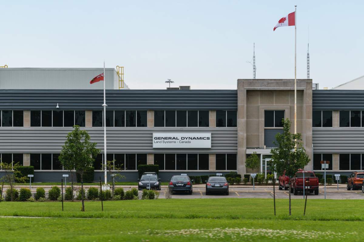 General Dymanics Land Systems Canada building on Oxford Street, July 19, 2017.