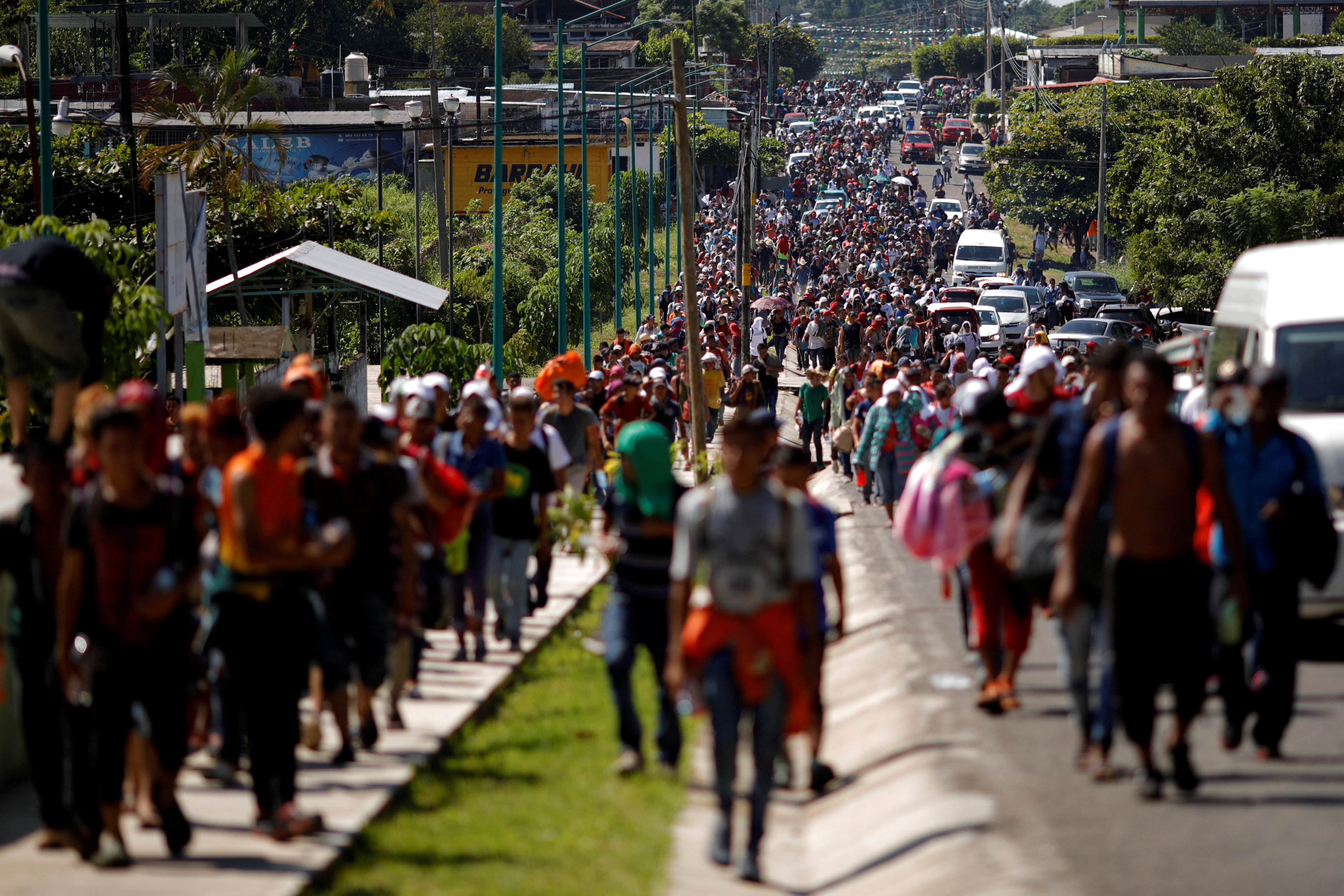 Trump calls migrant caravan an invasion says U.S. won t release