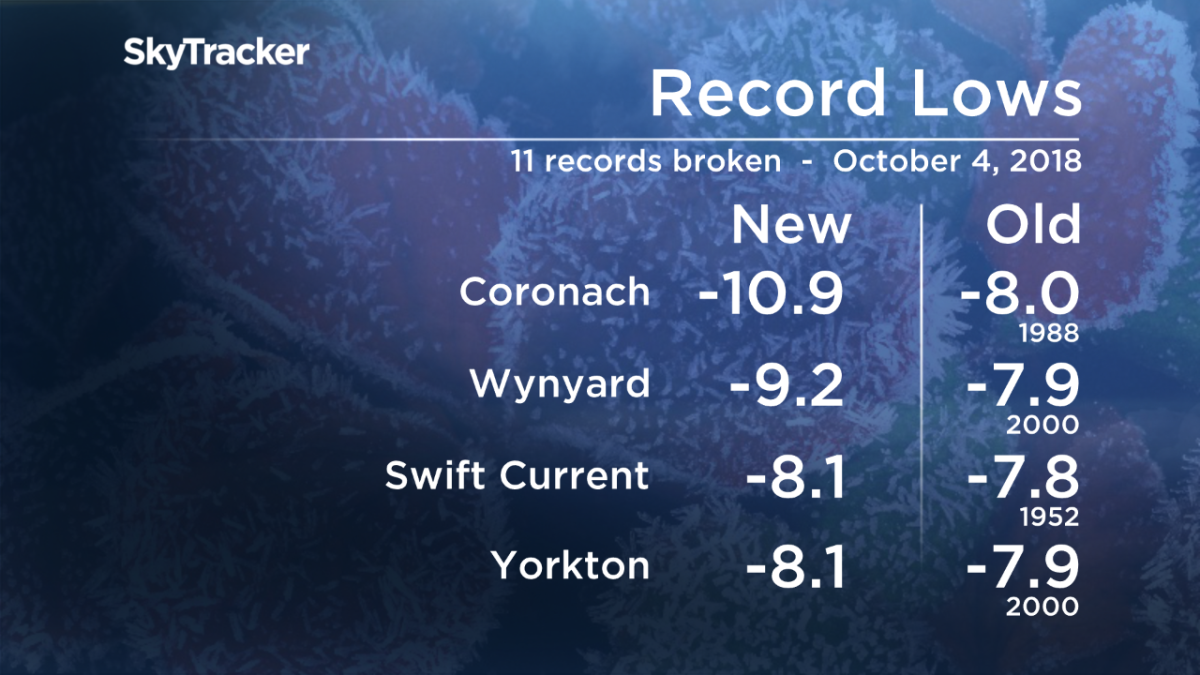 First week of October brings snow and record-breaking cold to Sask. - image