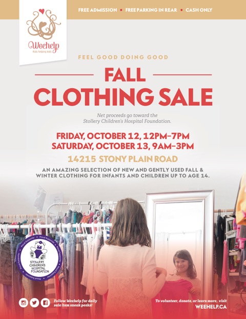 Weehelp Pop Up Tot Clothing Sale - image