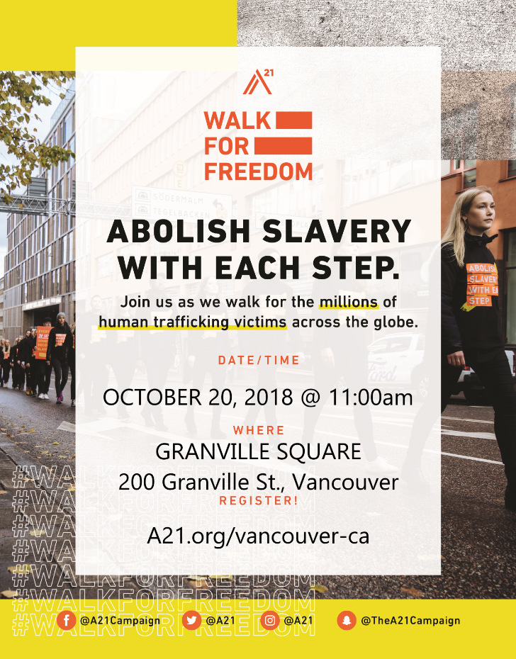 A21 Walk for Freedom - image