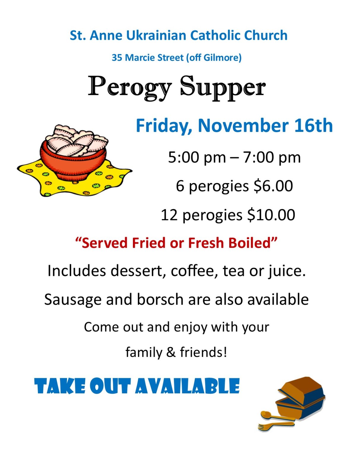 Perogy Supper - image