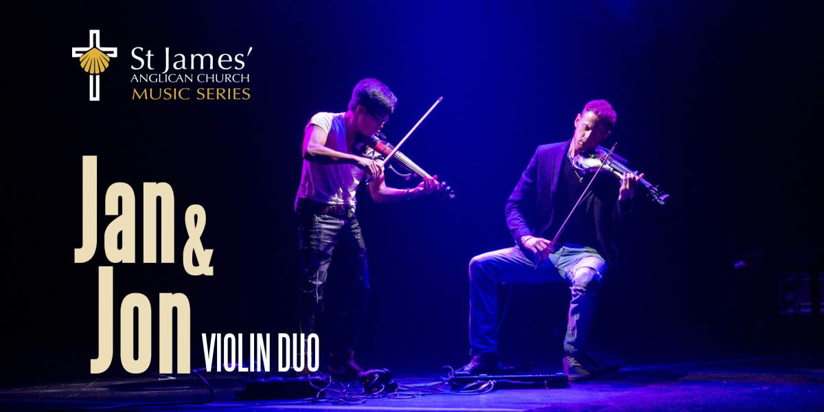 St. James’ Music Series presents Jan & Jon, Violin Duo - image