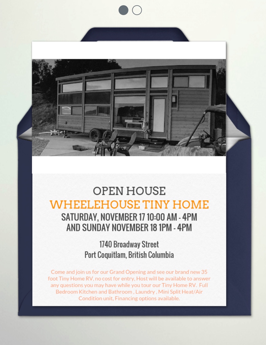 TINY HOME RV OPEN HOUSE - image