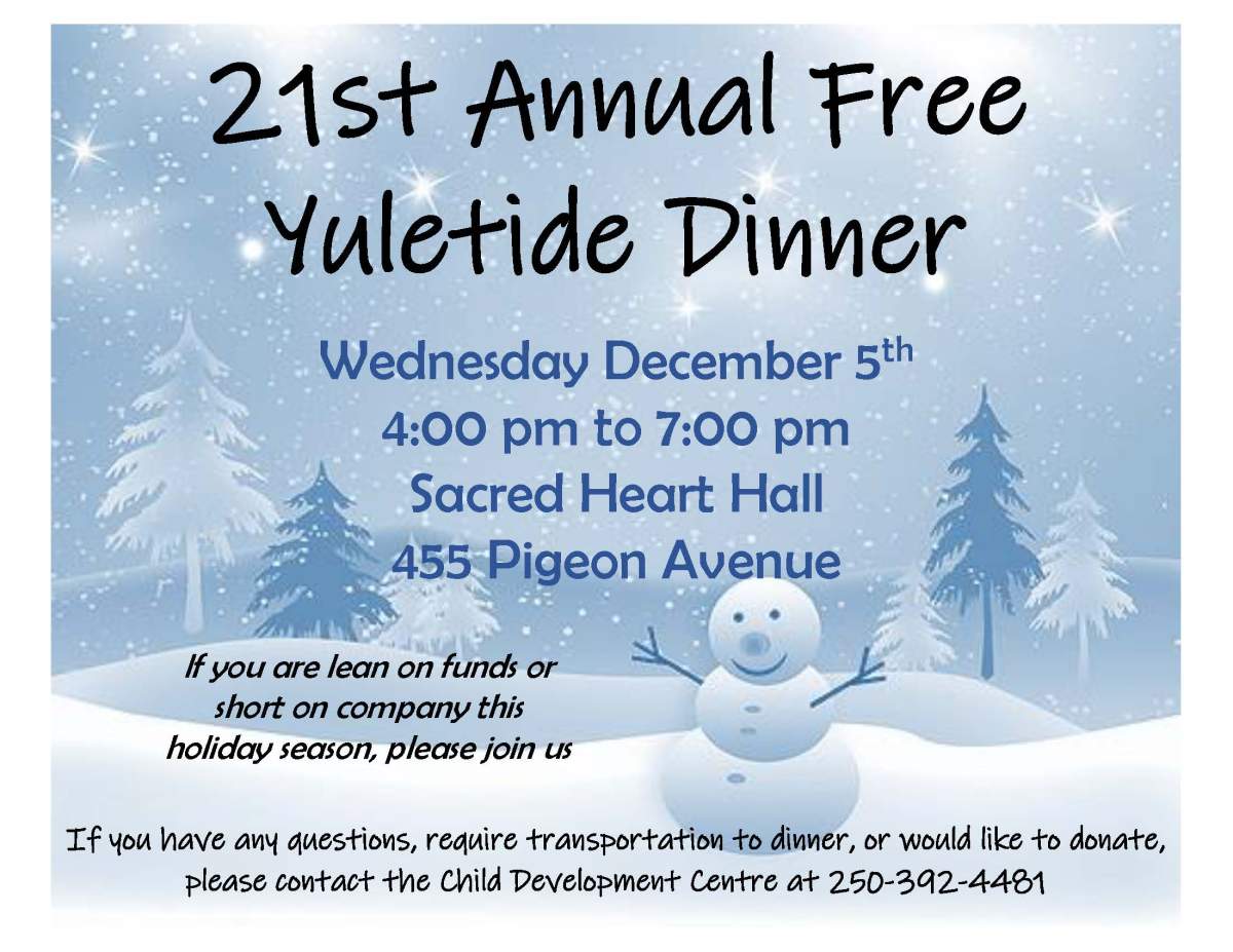 21st Annual Yuletide Dinner - image
