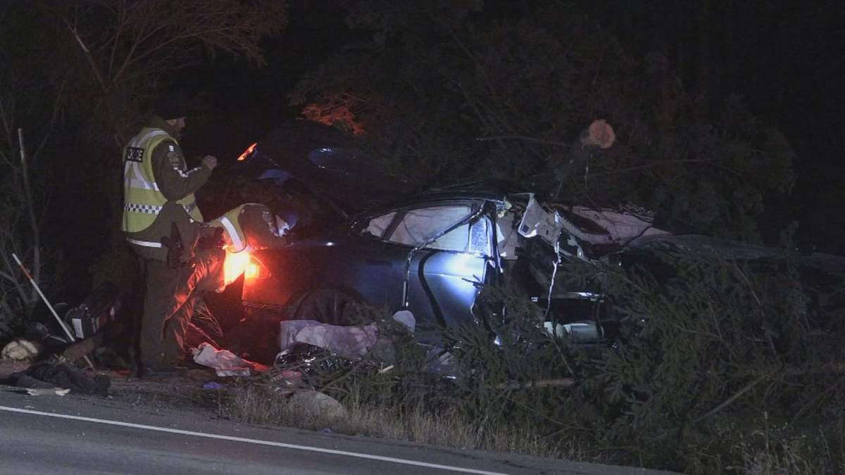 A 38-year-old man is in police custody following a fatal crash in Sainte-Marguerite-du-Lac-Masson. Friday, Oct. 26, 2018.