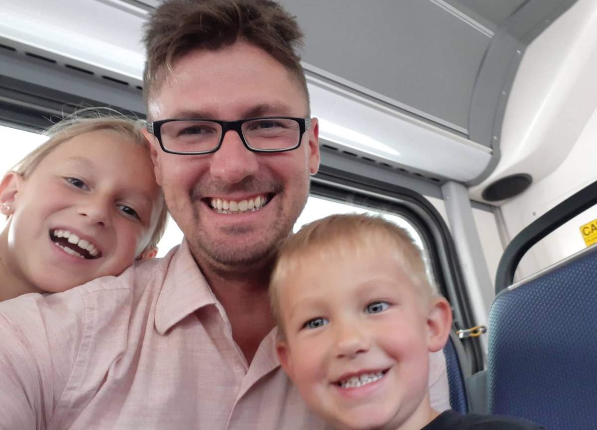 City councillor Matt Allard is pushing for free transit for kids under 12.