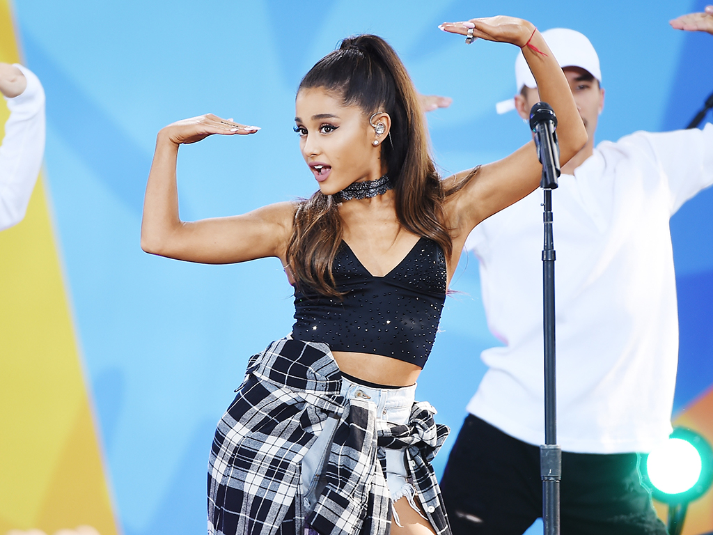 Ariana Grande performs During 'Good Morning America's' 2016 Summer Concert Series at Rumsey Playfield, Central Park on May 20, 2016 in New York City.