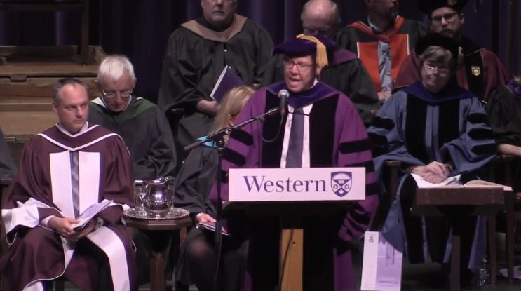 Comments made by businessman and philanthropist Aubrey Dan during a convocation ceremony on Friday raised eyebrows among faculty members. 