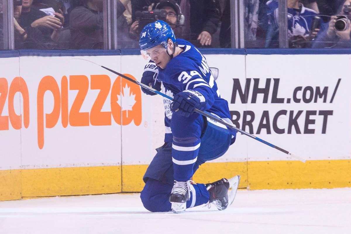 Auston Matthews and the Toronto Maple Leafs host the Montreal Canadiens in the NHL season opener Wednesday night.