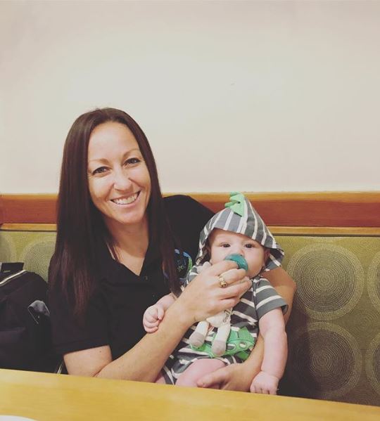 Bliss Coulter and her son Stetson. Photo courtesy of Ashleigh Coulter.