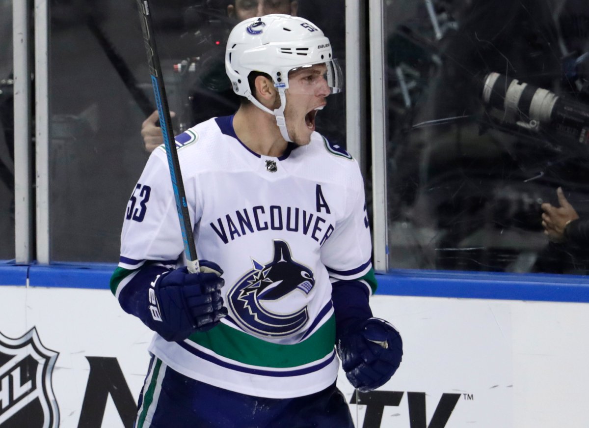 Vancouver Canucks center Bo Horvat is viewed by many as a likely choice for the team's next captain.