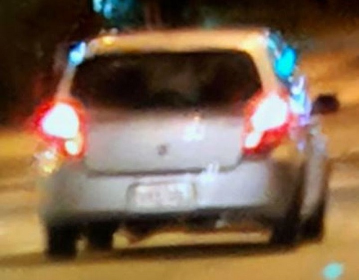 Officers say they’re looking to identify the driver of this vehicle, who is wanted in an alleged hit-and-run.