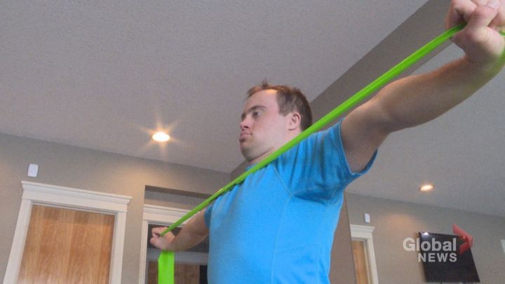 Chris Demchuk is the author of a new book, "Get Fit with Chris."  The workout book uses pictures and simple reading instructions to make it easy for athletes with an intellectual disability to use.