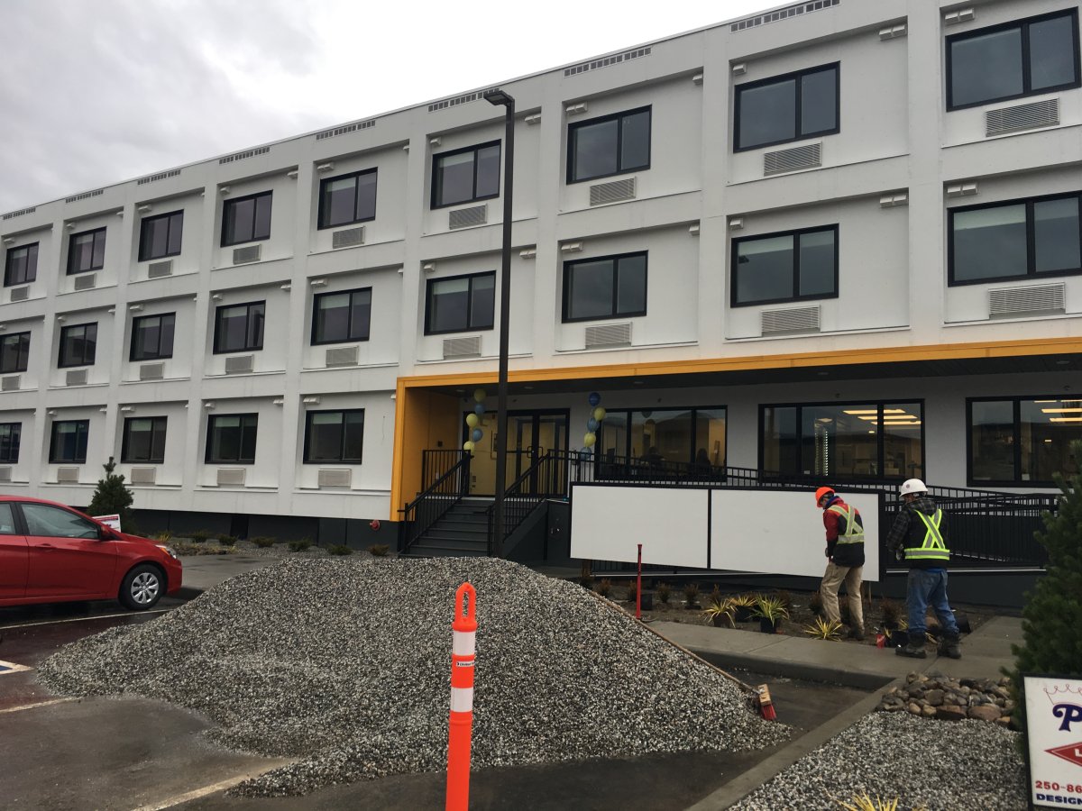 Hearthstone is a new, 46-unit supportive housing complex in Kelowna that's about to become home to 51 homeless people. 
