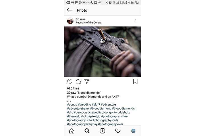 White couple slammed for staged Congo gunpoint wedding photos - image