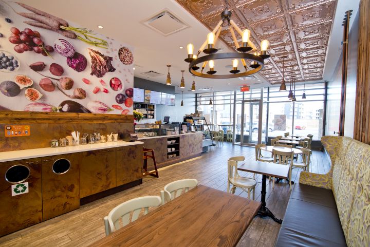 A file photo of a Copper Branch location. The plant-based restaurant chain plans to open in Edmonton in the fall of 2018.
