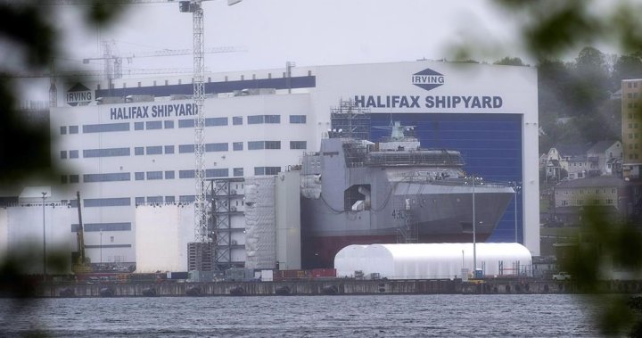 Irving Shipbuilding потвърди че служител на корабостроителницата на Халифакс е