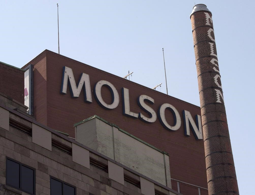 The Molson Coors Brewery is seen Wednesday, June 3, 2015 in Montreal.