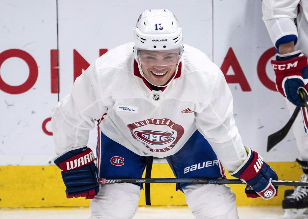 Max Domi is feeling so at home with his new team, the Canadiens, according to his dad.