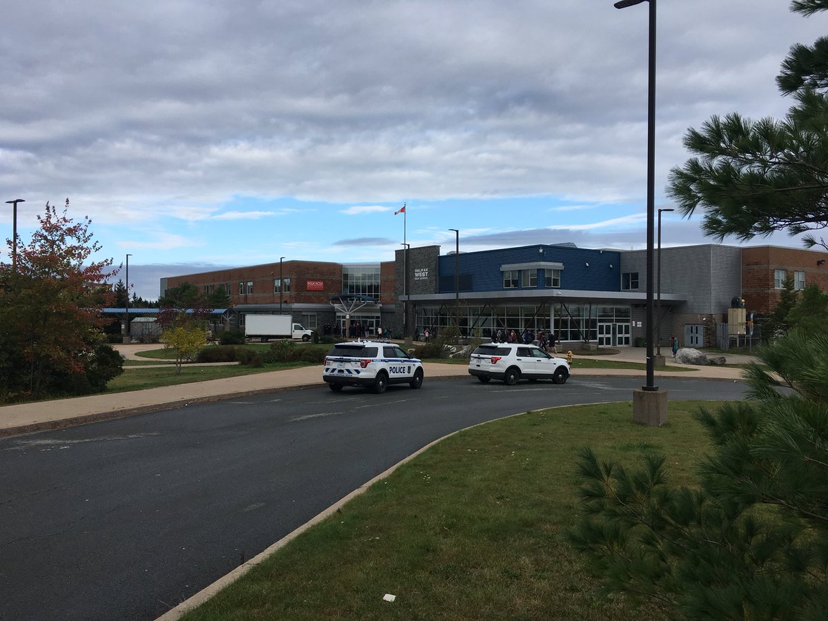 Halifax Regional Police were called to Halifax West High School Friday morning. 