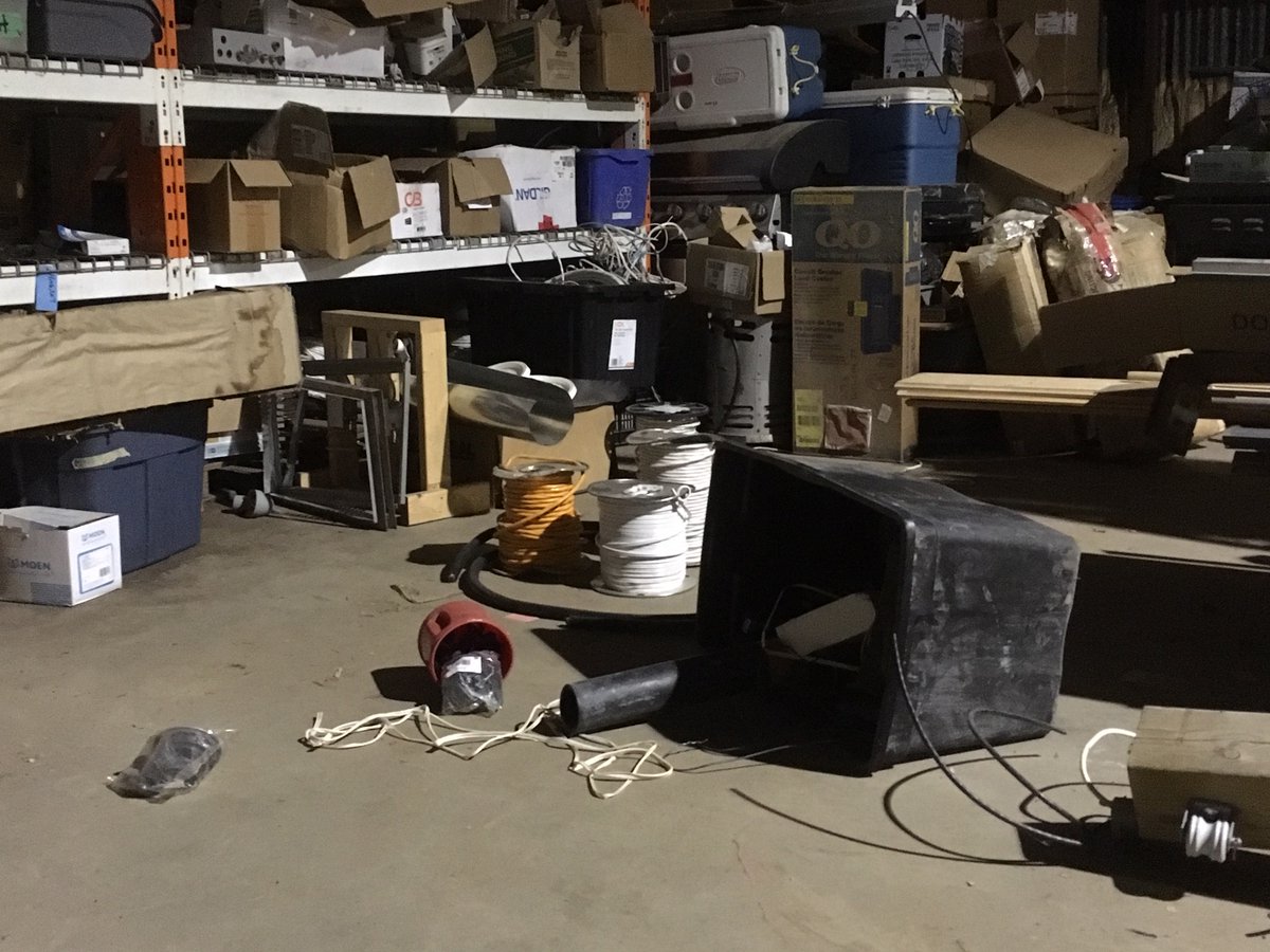 Habitat Hamilton says its warehouse has been robbed. 